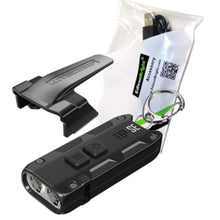 NITECORE | Dual-Core Metallic Keychain Light 700 Lumens Black | TIP SE