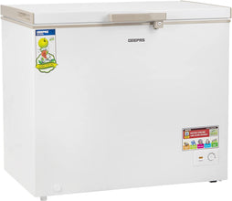 GEEPAS | Chest Freezer 300Ltr 140W White | GCF3006WAH