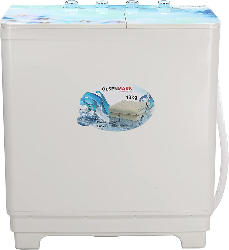 OLSENMARK | Semi Automatic Washing Machine - White | Omswm5501