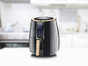 BLACK + DECKER | Performance Range Digital Air Fryer Aerofry 1500W  4Ltr 1.2kg Black | AF400-B5