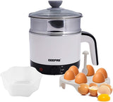 GEEPAS | Double Layer Multifunction Electric Kettle| GK38026