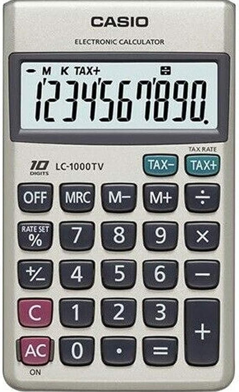 CASIO | Scientific Calculator | LC-1000TV-W-DP
