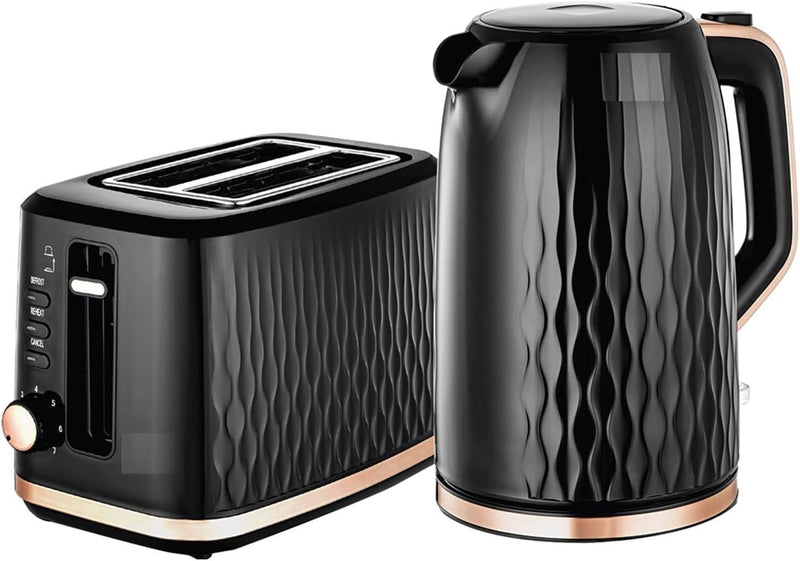 BLACK+DECKER | Breakfast Set Toaster And Kettle | MBF90-B5