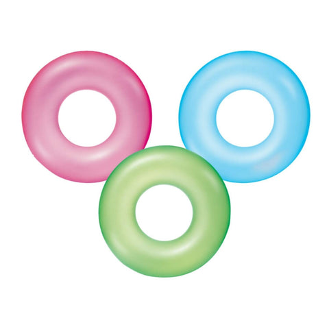 BESTWAY | Frosted Neon Swim Ring Assorted 36