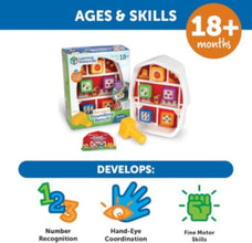 LEARNING RESOURCES UK| Barnyard Pounding Bench | LER3064