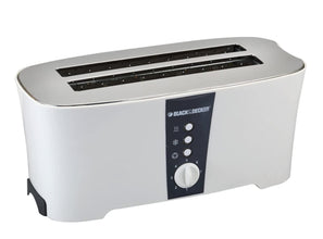 BLACK + DECKER | 4-Slice Cool Touch Toaster 1350W | ET124-B5
