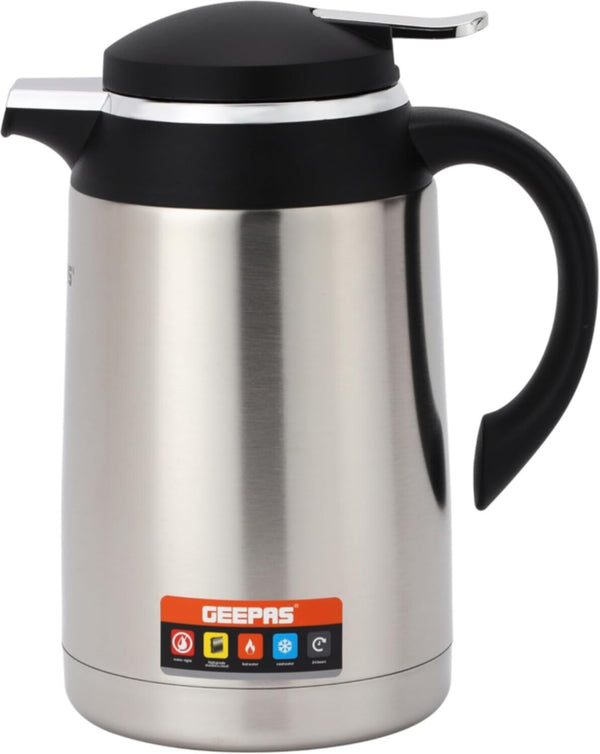 GEEPAS | 1.3 L Stainless Steel Vacuum Flask | GVF27023