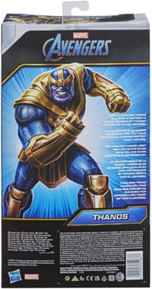 HASBRO | Avengers Titan Hero Series Deluxe Thanos Toy 12"inch | HSO106TOY00718