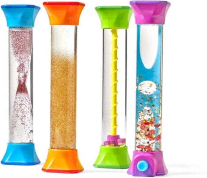 LEARNING RESOURCES UK| Sensory Fidget Tubes, Set Of 4 (3+ Years) | 92419