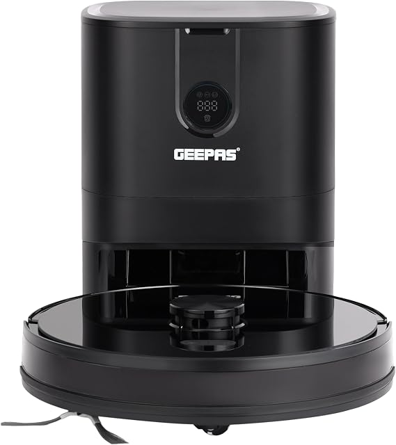 GEEPAS | 2 In 1 Wet & Dry Robot Vacuum Cleaner LDS Navigation TUYA App Control | GRVC19058