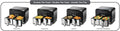BLACK+DECKER | Digital Dual Zone Air Fryer 4L+4L  1700W | DZAF1700-B5