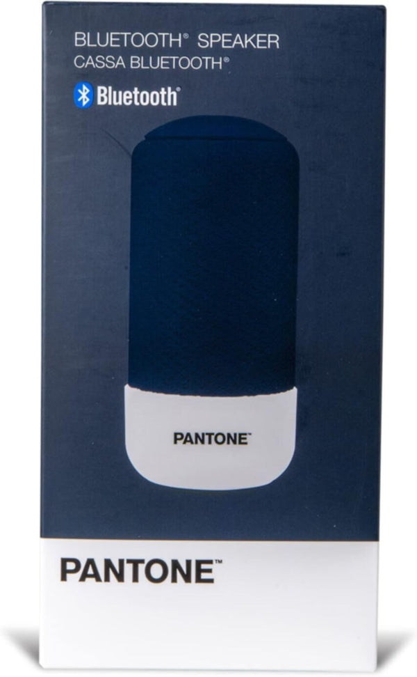 PANTONE | Cassa Bluetooth Speaker 8 Hour Battery 3.5mm Jack 5W Navy | PT-BS001N