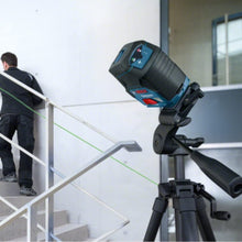 BOSCH | Professional Combi Laser Wall bracket with Carrying Case Blue | GCL 2-15 + RM1 + Carry Case