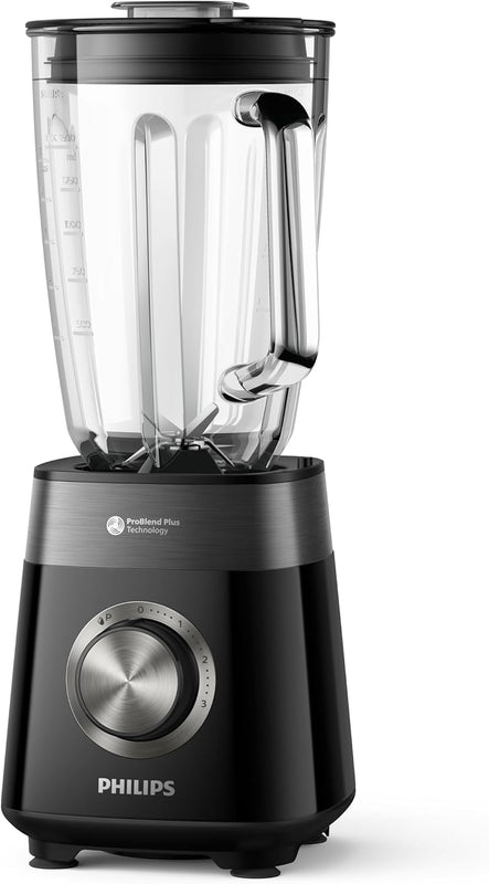 PHILIPS | 5000 Series 1200W Glass Blender 2Ltrs Black | HR3033/00