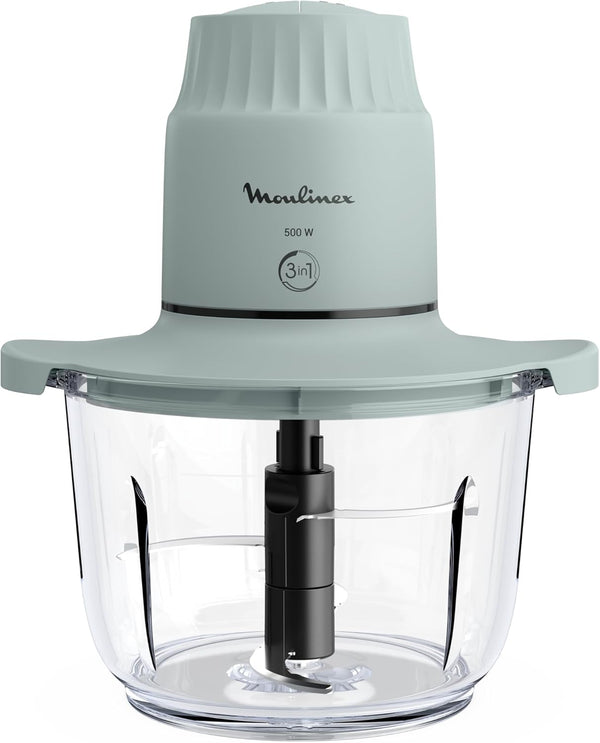 MOULINEX | Choppeo Glass Bowl Chopper 1 L Capacity Borosilicate Glass | DJ603127