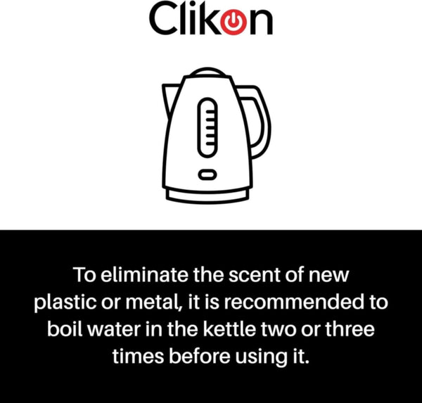 CLIKON | Glass Kettle 1.7L- 1850-2200W | CK5147