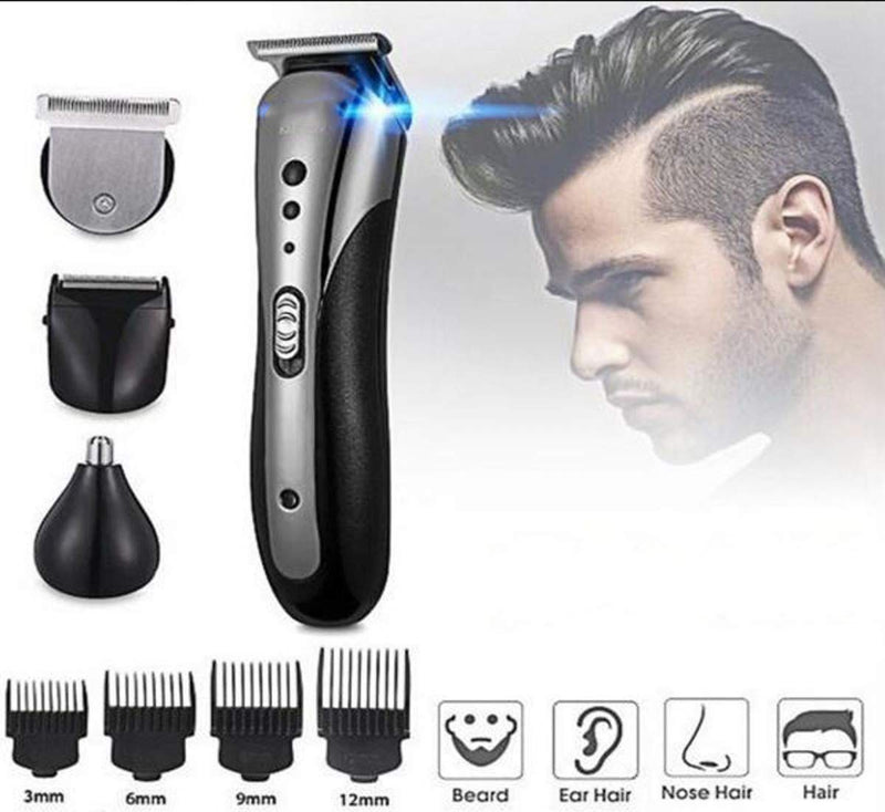 KEMEI | All In One Beard Nose Ear Trimmer Shaver Clipper | KM-1407