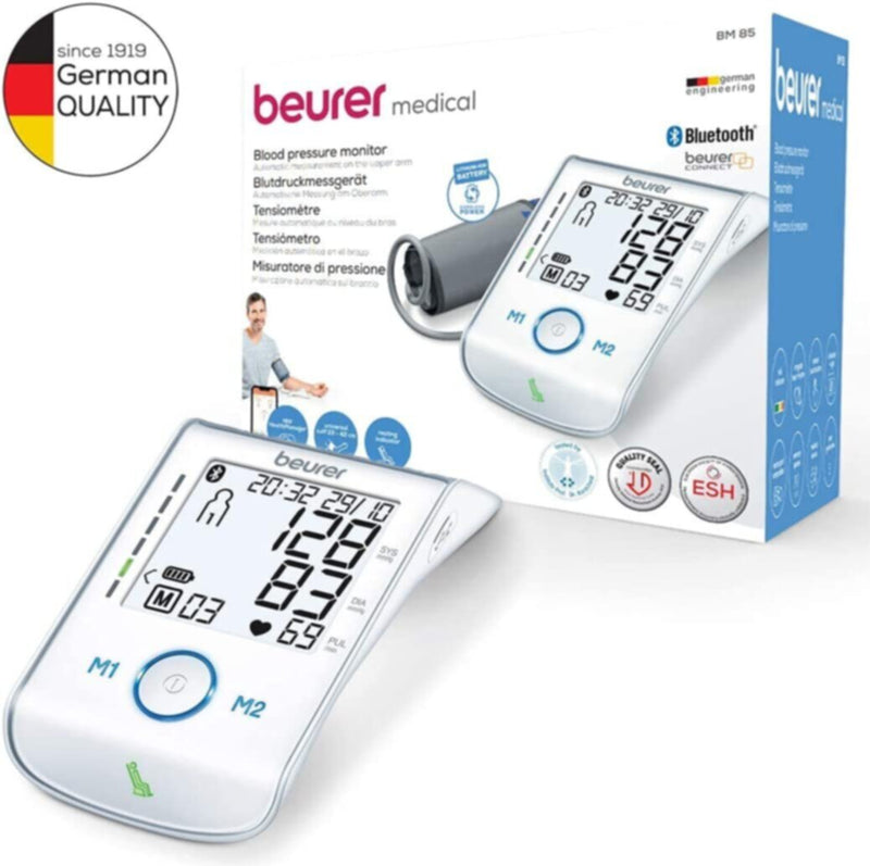 BEURER | Upper Arm Bluetooth Blood Pressure Monitor | BM 85