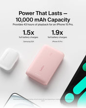 BELKIN | BoostCharge Portable Power Bank 10000mAh 20W Pink | TE0227075