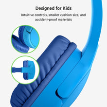 BELKIN | SOUNDFORMâ„¢ Mini Wireless On-Ear Headphones for Kids Blue | AUD002btBL