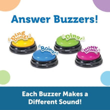 LEARNING RESOURCES UK| Recordable Answer Buzzers (Set Of 4) (3+ Years) | LER3769
