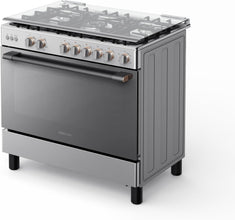 TOSHIBA | Stainless Steel Cooking Range 5 Gas Burners Full Gas Made in Turkey 90cm | F280SCB
