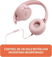 JBL|  T500 Pink On Ear Wired Headphone | 301001000000407