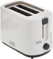 BLACK + DECKER | 2 Slice Cool Touch Bread Toaster White 750W | ET125-B5