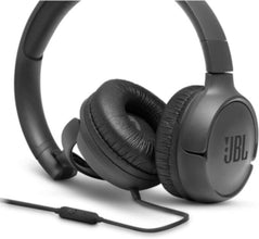 JBL|  T500 Black On Ear Wired Headphone | 301001000000405
