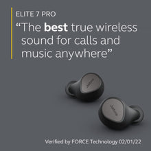 JABRA | Elite 7 Pro In-Ear True Wireless Earbuds with Jabra Multi Sensor Titanium Black