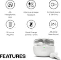 JBL|  Wavebeam White True Wireless Earbuds | 301001000000571