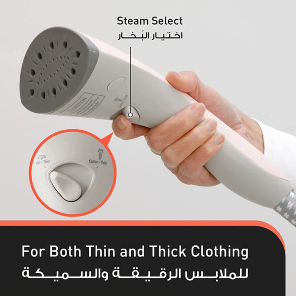PANASONIC | Garment Steamer Iron 1600W 2.0L Pink | NI GSE 040