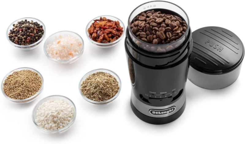 DELONGHI | Electric Coffee Grinder Black 90g | KG210