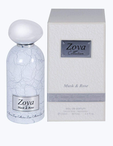 ZOYA | Musk & Rose Eau De Parfum For Women 100ml | 6423080600399