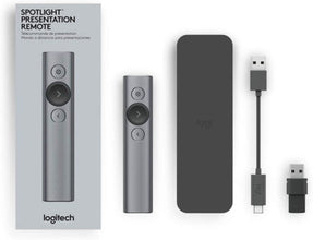 LOGITECH | Spotlight Advanced Wireless Presentation Remote Silver |