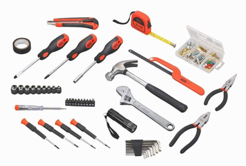BLACK + DECKER | 126 Pcs Hand Tool Kit | BMT126C