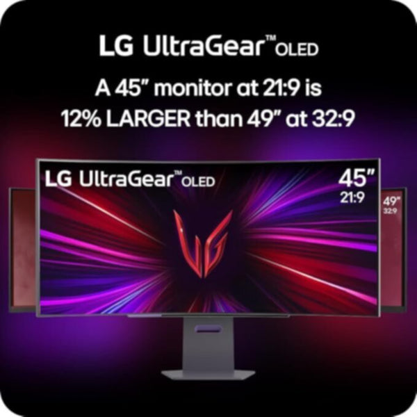 LG | 45GS95QE-B.AMA 45" OLED Curved Gaming Monitor