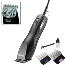 MOSER | Professional Silent Animal Clipper, With 1mm Blade and Attachment Combs | MAX 50