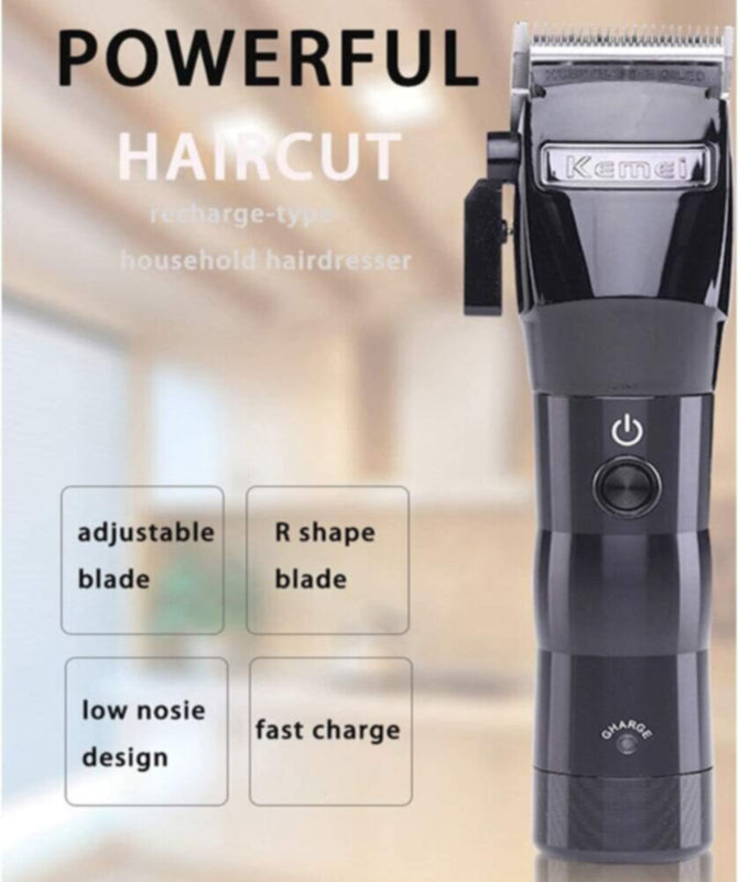 KEMEI | Electric Hair Clipper Silver | KM-2850