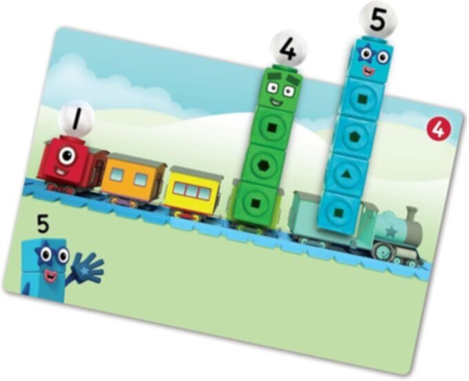LEARNING RESOURCES UK| Mathlink Cubes Numberblocks 1-10 Activity Set (3+ Years) | LSP0949-UK