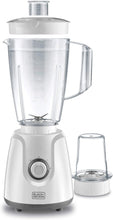 BLACK + DECKER | Blender With Grinder Mill White 400W | BX4030-B5