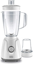 BLACK + DECKER | Blender With Grinder Mill White 400W | BX4030-B5