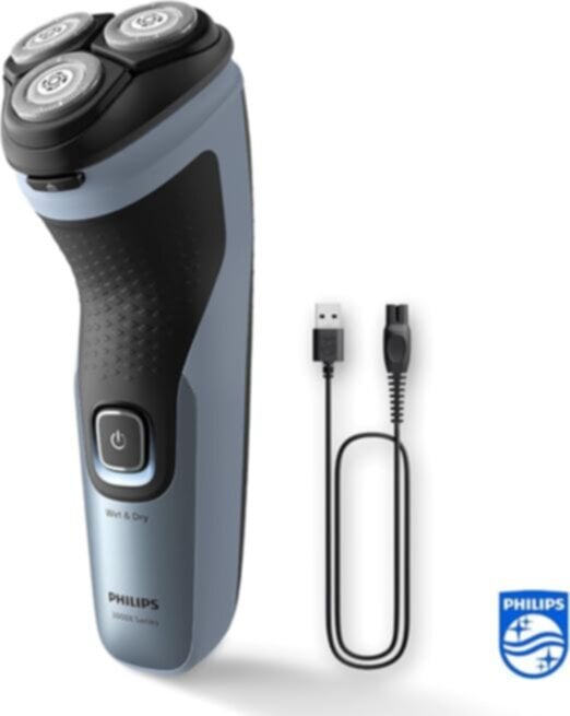PHILIPS | Wet & Dry Electric Shaver 3000X Series Black | X3021/00