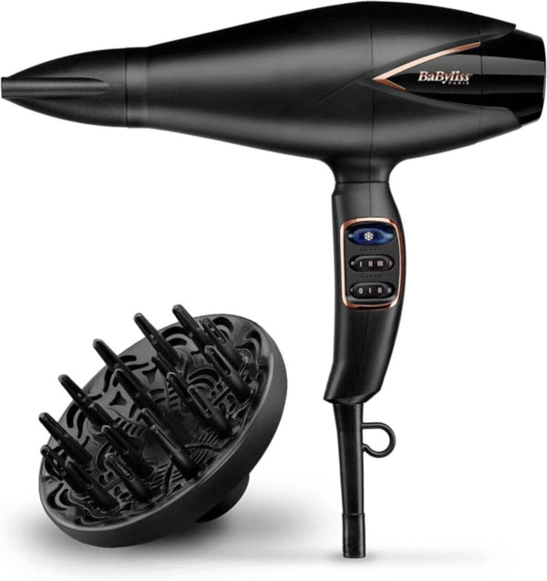 BABYLISS | Digital Motor Hair Dryer Corded 2200W Black | D665SDE