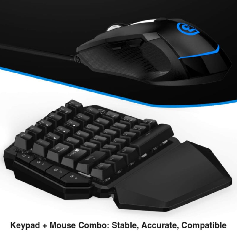 GAMESIR | Wireless Keypad and Mouse VX AimSitch One Combo for all Consoles Black | VX