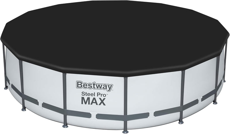 BESTWAY | Round Pool Cover For Above Ground Pools 4.88 and 5.49m | BES115TOY01756
