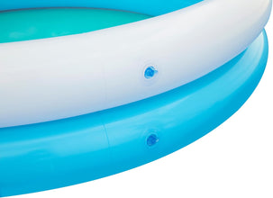 BESTWAY | Sharktastic Kids Inflatable Sprinker Play Pool 1.63mx1.27m x92cm | BES115TOY01838