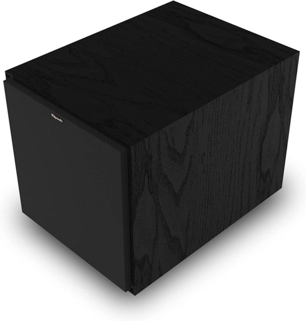 KLIPSCH | 10" Powered Subwoofer Black Textured Wood Grain Vinyl Single | R-101SW