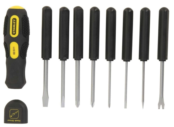 STANLEY | 9-Way Screwdriver Multifunctional Set 10Pcs | 0-62-511
