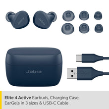JABRA | Elite 4 Active In-Ear True Wireless Earbuds with ANC Navy